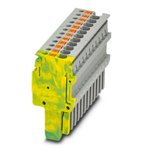Phoenix Contact - PP-H 1,5/S/12 (1GNYE/11GY) - Plug