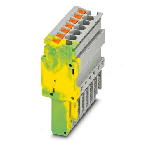 Phoenix Contact - PP-H 2,5/ 7 (1GNYE/6GY) - Plug