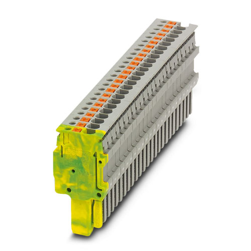 Phoenix Contact - PP-H 1,5/S/25 (1GNYE/24GY) - Plug