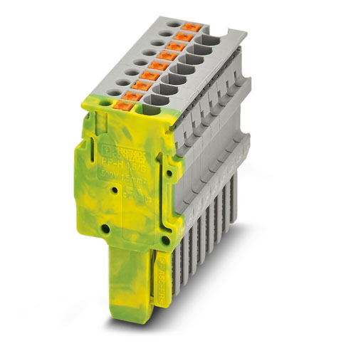 Phoenix Contact - PP-H 1,5/S/9 (1GNYE/8GY) - Plug