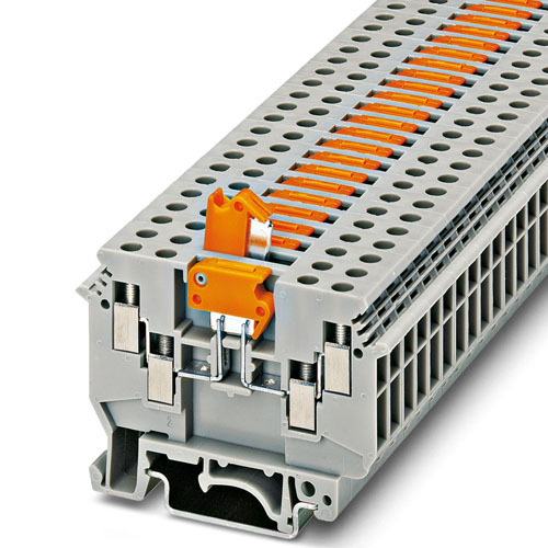 PHOENIX CONTACT -  UDK 4-MTK-P/P - Knife-disconnect terminal block