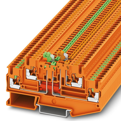 PHOENIX CONTACT -  PTT 2,5-2MT OG - Knife-disconnect terminal block