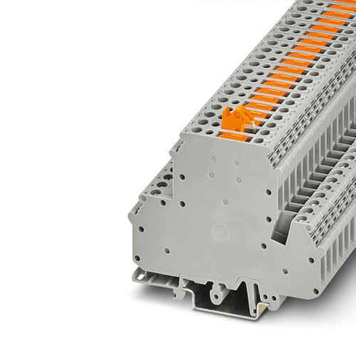 PHOENIX CONTACT -  UKK 5-MTK-P/P-DIO/U-OL - Knife-disconnect terminal block