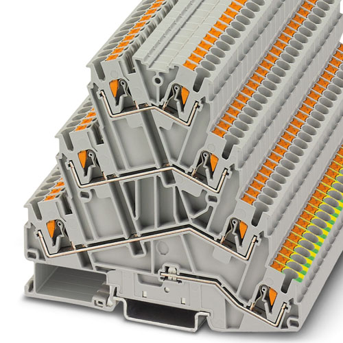 Phoenix Contact - PT 2,5-PE/3L - Multi-level terminal block