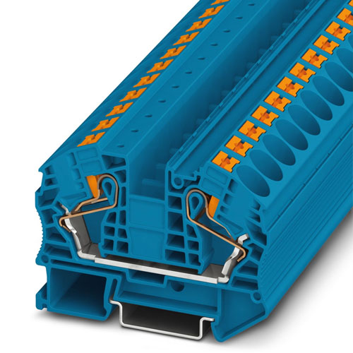 Phoenix Contact - PT 16 N BU - Feed-through terminal block