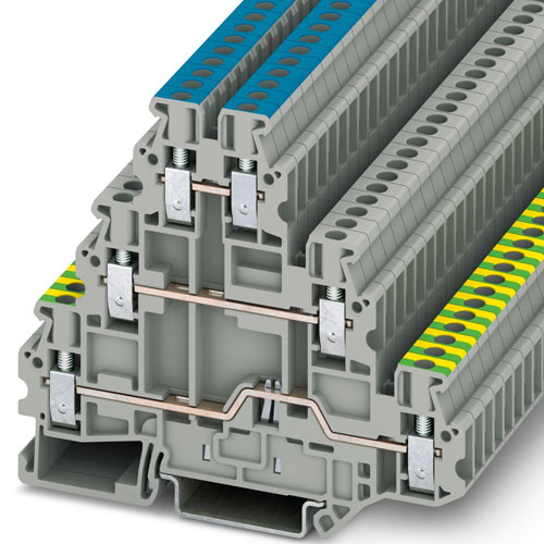 Phoenix Contact - UT 2,5-PE/L/N - Multi-level terminal block