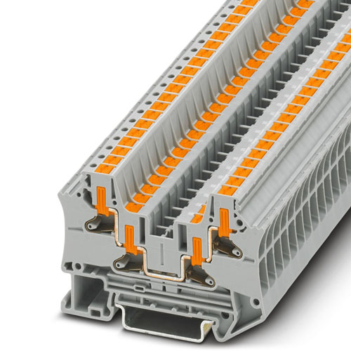 Phoenix Contact - PTV 4-QUATTRO - Feed-through terminal block