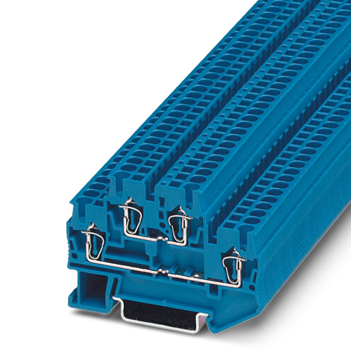 Phoenix Contact - STTB 2,5 BU - Double-level spring-cage terminal block