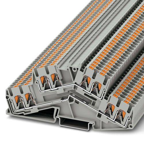 Phoenix Contact - PTTBS 2,5-QUATTRO - Double-level terminal block