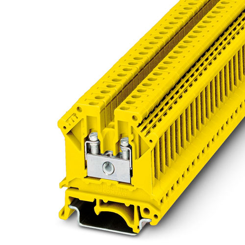 Phoenix Contact - U K 3 N YE - Feed-through terminal block
