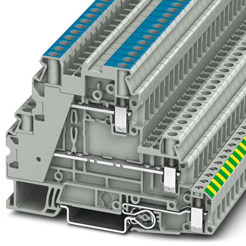 PHOENIX CONTACT - UT 4-PE/L/N - Multi-level terminal block