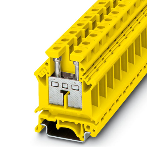 PHOENIX CONTACT - UK 16 N YE - Feed-through terminal block