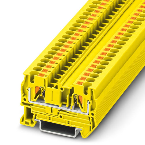 PHOENIX CONTACT -  PT 4 YE - Feed-through terminal block