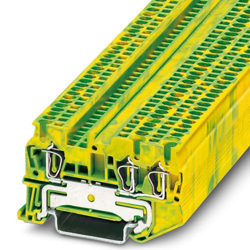 PHOENIX CONTACT -  ST 1,5-TWIN-PE - Ground terminal