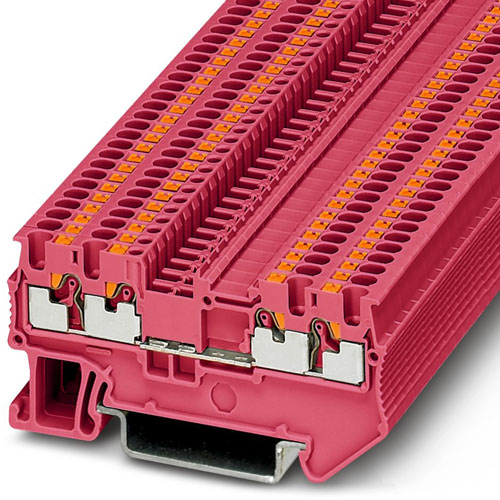 PHOENIX CONTACT -  PT 1,5/S-QUATTRO PK - Feed-through terminal block