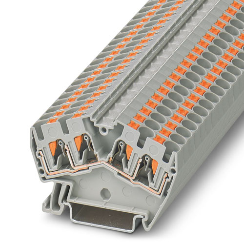 PHOENIX CONTACT - PTS 4-QUATTRO - Feed-through terminal block
