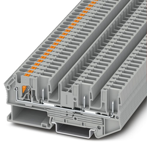 PHOENIX CONTACT -  PT 4-QUATTRO/3CP - Feed-through terminal block