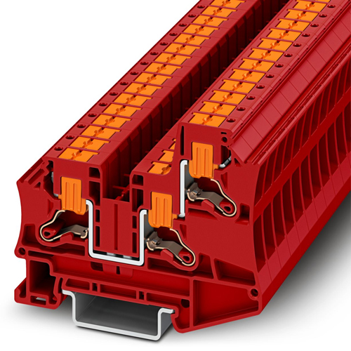 PHOENIX CONTACT - PTV 6-TWIN RD - Feed-through terminal block