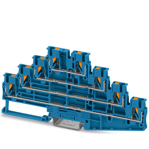 PHOENIX CONTACT - PT 2,5-4L BU - Multi-level terminal block