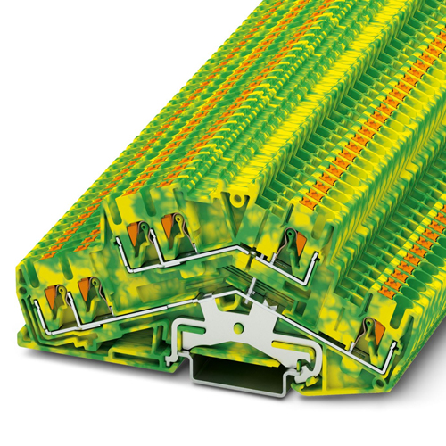 PHOENIX CONTACT - PTTBS 2,5-TWIN-PE - Double-level terminal block