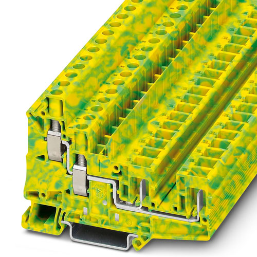 PHOENIX CONTACT - UT 6-QUATTRO/2P-PE - Ground terminal