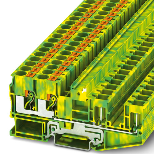 PHOENIX CONTACT - PT 6-QUATTRO/2P-PE - Ground terminal