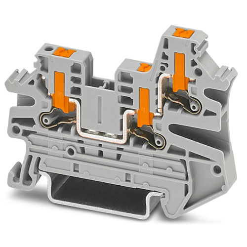 PHOENIX CONTACT -  PTV 2,5-TWIN - Feed-through terminal block