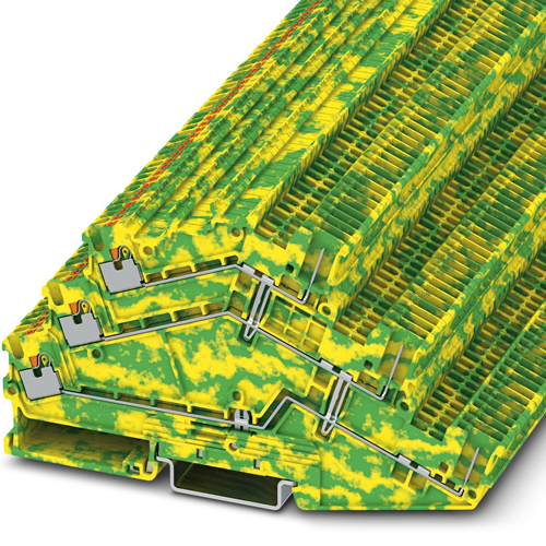 PHOENIX CONTACT - PTS 1,5/S-3PE/3P - Ground terminal