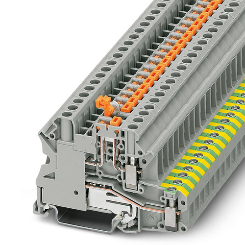 Phoenix -  UT 4-PE/MT P/P - Feed-through terminal block