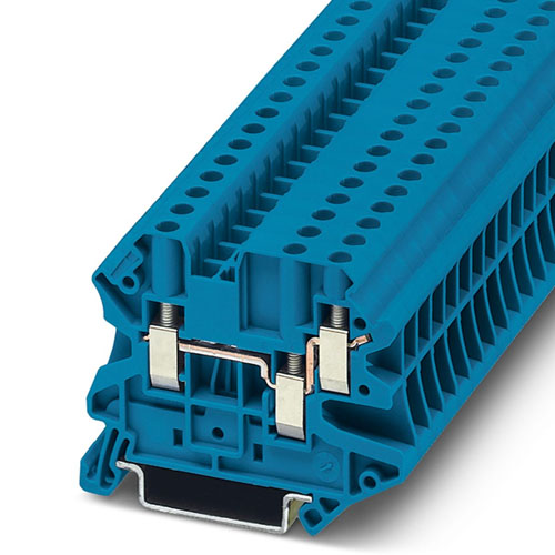 PHOENIX CONTACT - UT 4-TWIN BU - Feed-through terminal block