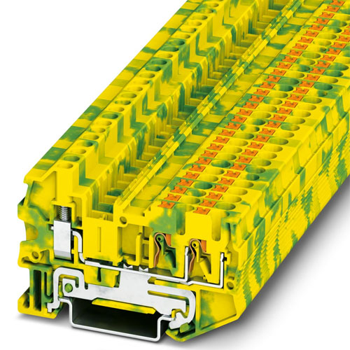 PHOENIX CONTACT - PTU 2,5-TWIN-PE - Ground terminal