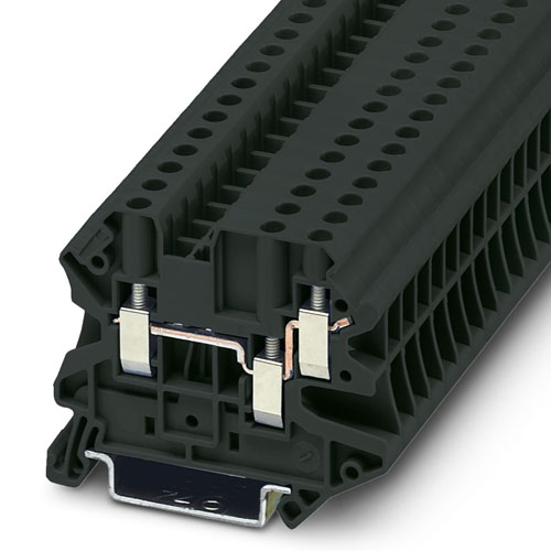 Phoenix contact -  UT 4-TWIN BK - Feed-through terminal block