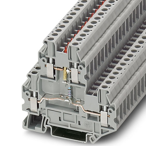 PHOENIX CONTACT - UTTB 2,5-LA 24 RD - Component terminal block
