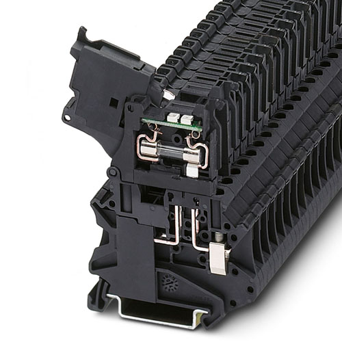 PHOENIX CONTACT - UT 4-HESILED 24 (5X20) 120KOHM-EX - Fuse modular terminal block