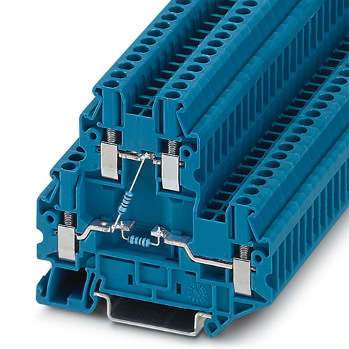 PHOENIX CONTACT - UTTB 2,5-2R BU/NAMUR - Component terminal block