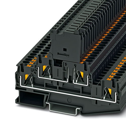 PHOENIX CONTACT - PTTB 4-HESILED 250-EX (5X20) - Fuse modular terminal block
