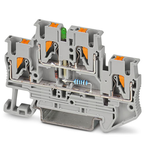 PHOENIX CONTACT - PTTB 2,5-ILA 100 - Double-level terminal block