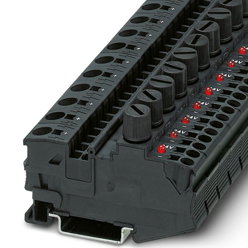 PHOENIX CONTACT - DT 6/2,5-DREHSILED 24 (5X20) - Fuse modular terminal block