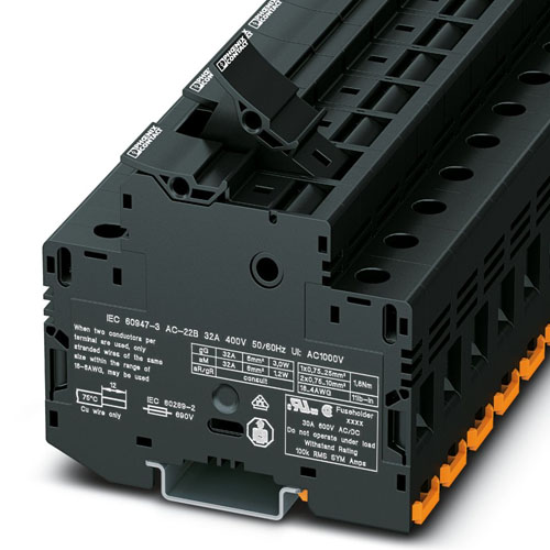 PHOENIX CONTACT - UK 10,3-CC HESI A - Fuse modular terminal block