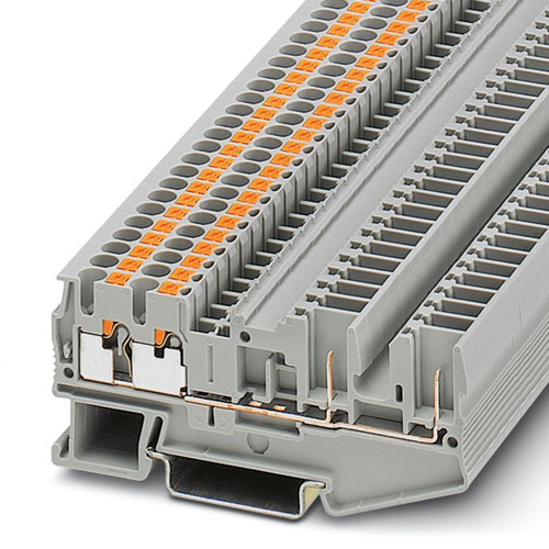 Phoenix Contact - PT 2,5-QUATTRO/2P - Feed-through terminal block