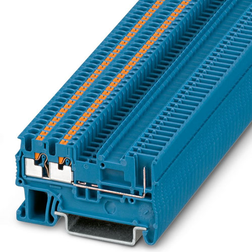 Phoenix Contact - PT 1,5/S-TWIN/1P BU - Feed-through terminal block