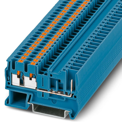 Phoenix Contact - PT 2,5-TWIN/1P BU - Feed-through terminal block