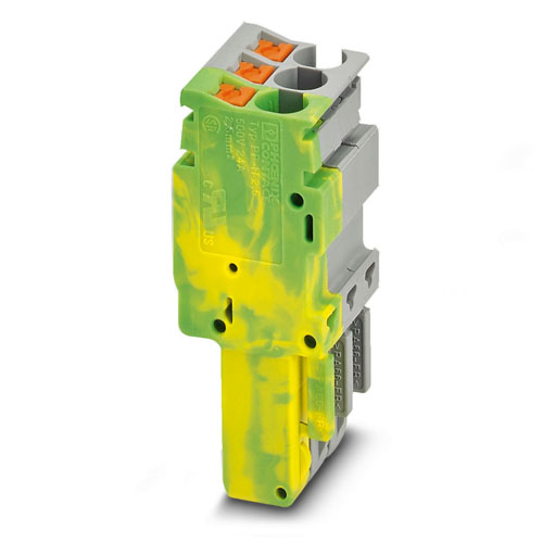 Phoenix Contact - PP-H 2,5/ 3 (1GNYE/2GY) - Plug