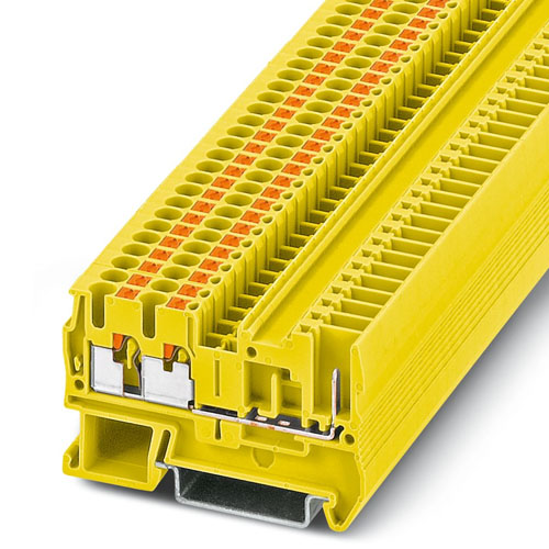 Phoenix Contact - PT 2,5-TWIN/1P YE - Feed-through terminal block