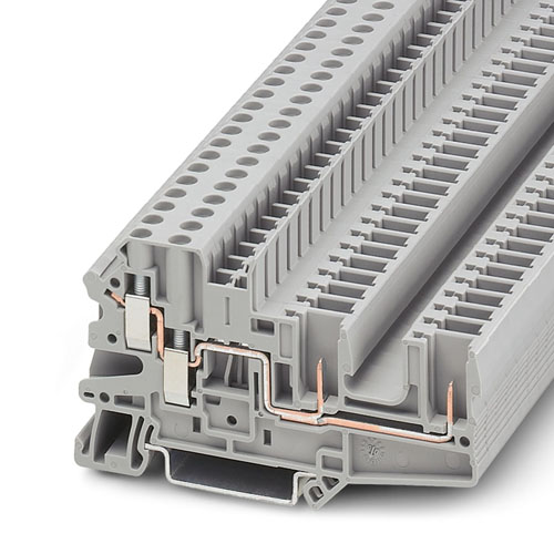 Phoenix Contact - UT 4-QUATTRO/ 2P - Feed-through terminal block
